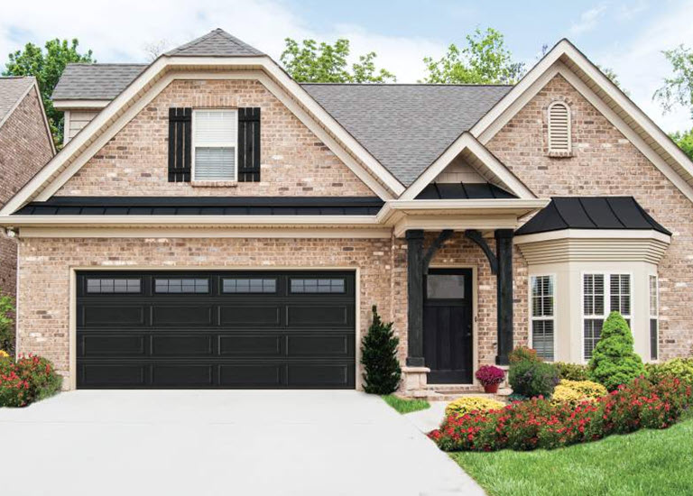 Top 2025 Garage Door Trends To Boost Curb Appeal Cover Black Garage Doors 
