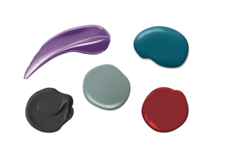 color trends 2018 paint swatches