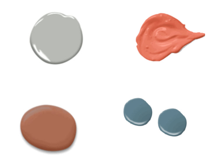 color trends paint swatches