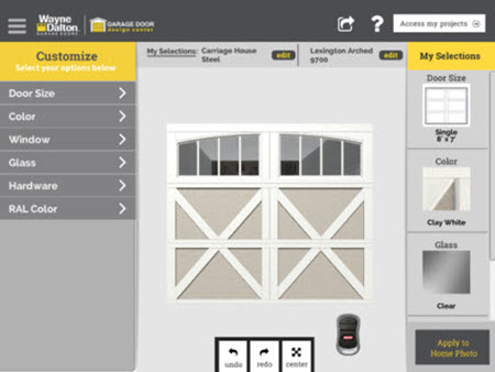 garage door android app demo 2