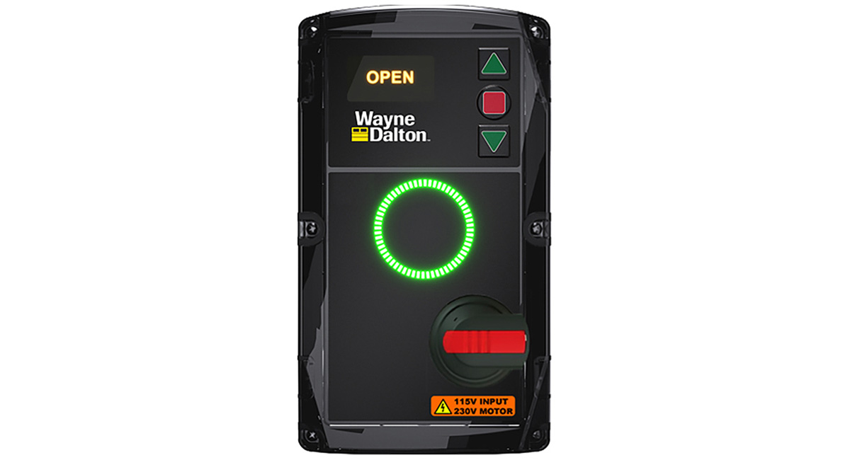 commercial door control panel