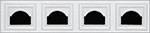 garage door cathedral window