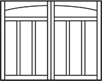 6600 brunswick panel 6600 brunswick garage door panel