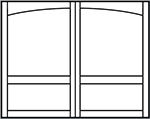 arch richmond garage door