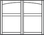 arch savannah garage door