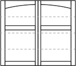 arch savannah garage door