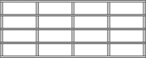 Over 12 ft. Wide (4 panel) 8800