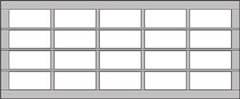 18 ft. Wide (5 panel)**  - 8800