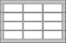 9 ft.-12 ft. Wide (3 panel) 8800