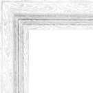 white garage door window frame