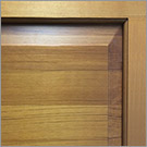 cedar wood panel