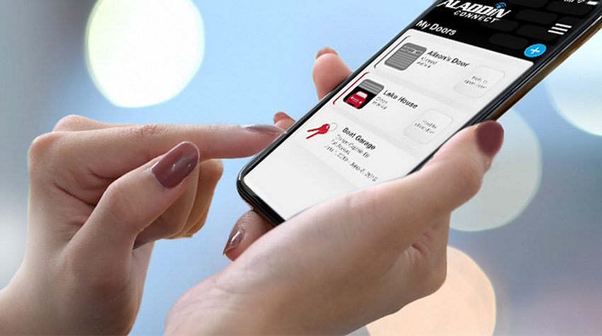 garage door smart device