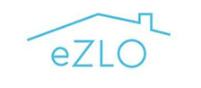 ezlo blue and white logo