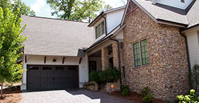 european-home-9405-newport European Style Home with Steel Garage Door