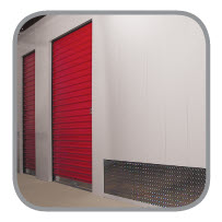 Roll Up Door Frame for Self Storage Hallway System