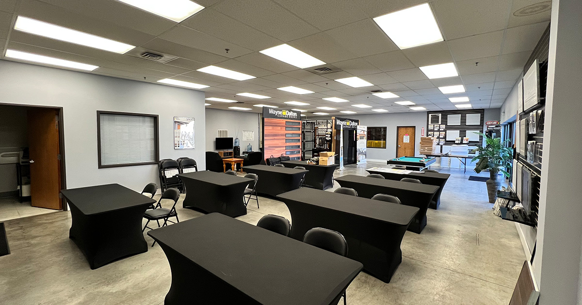 wayne dalton sales center of boise showroom
