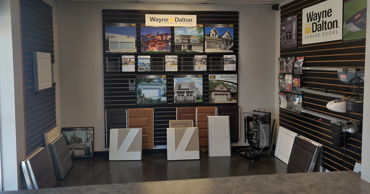 wayne dalton sales center of sacramento showroom