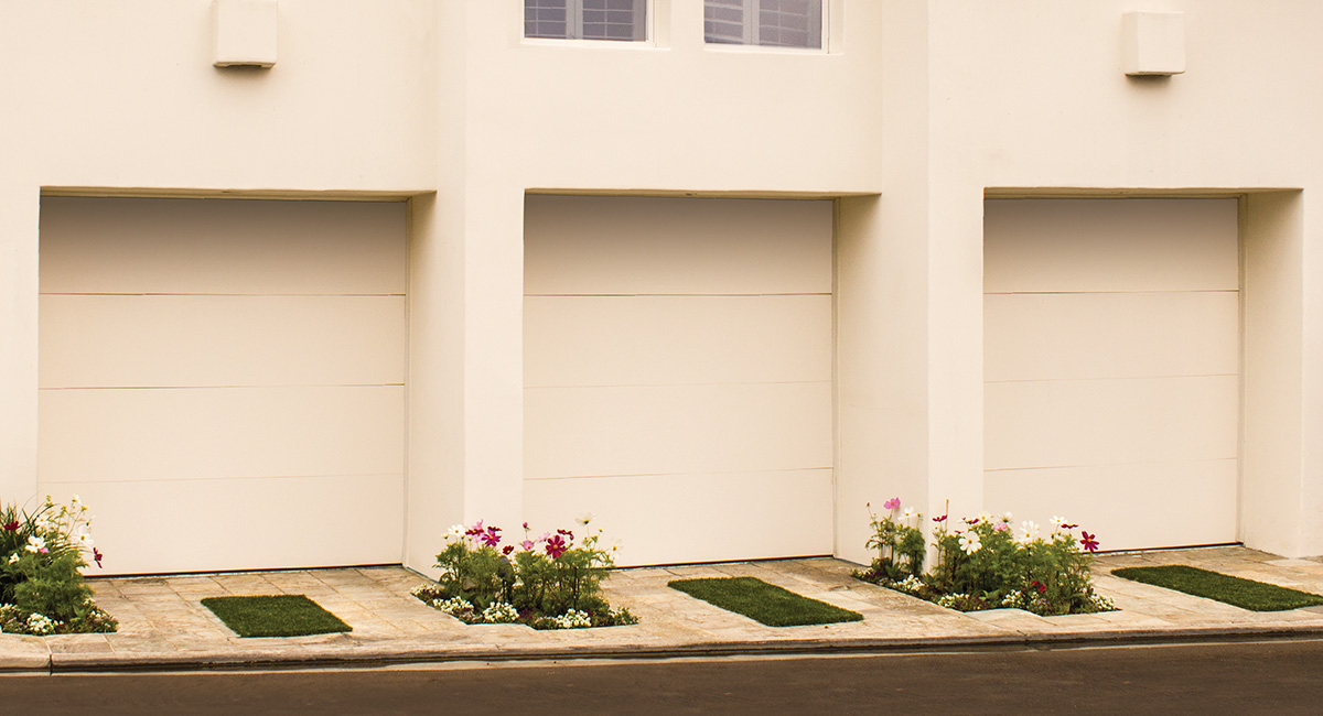 Flush Wood Garage Doors