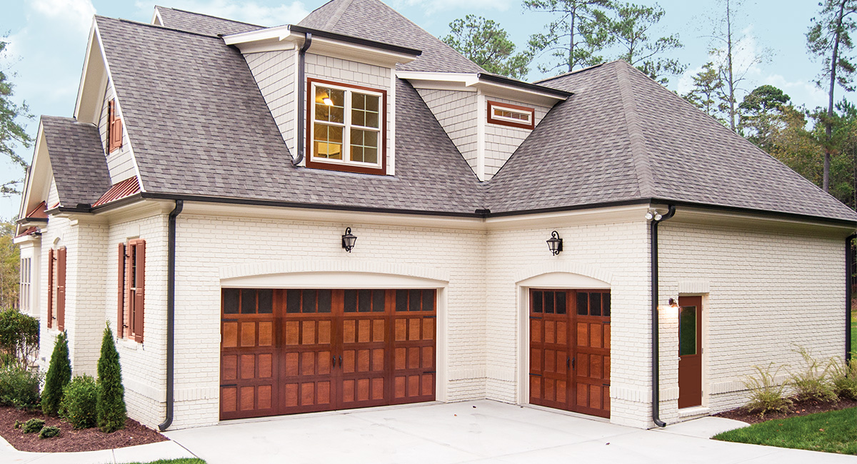 Wood Panel Garage Doors