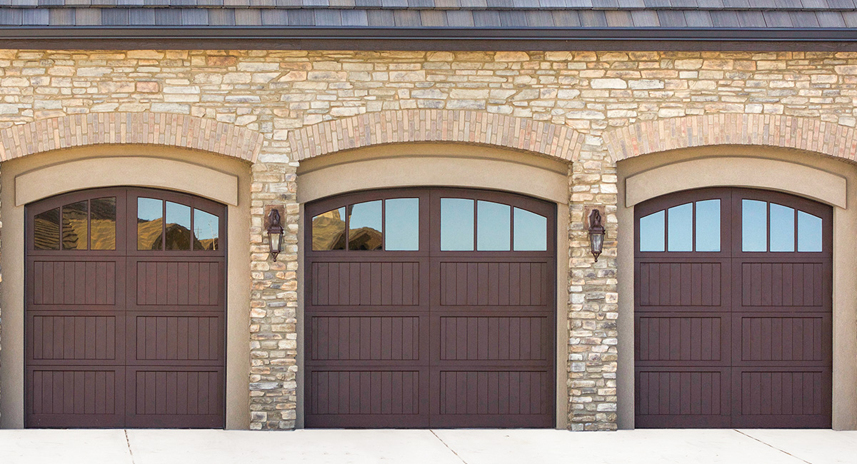 Wood Panel Garage Doors