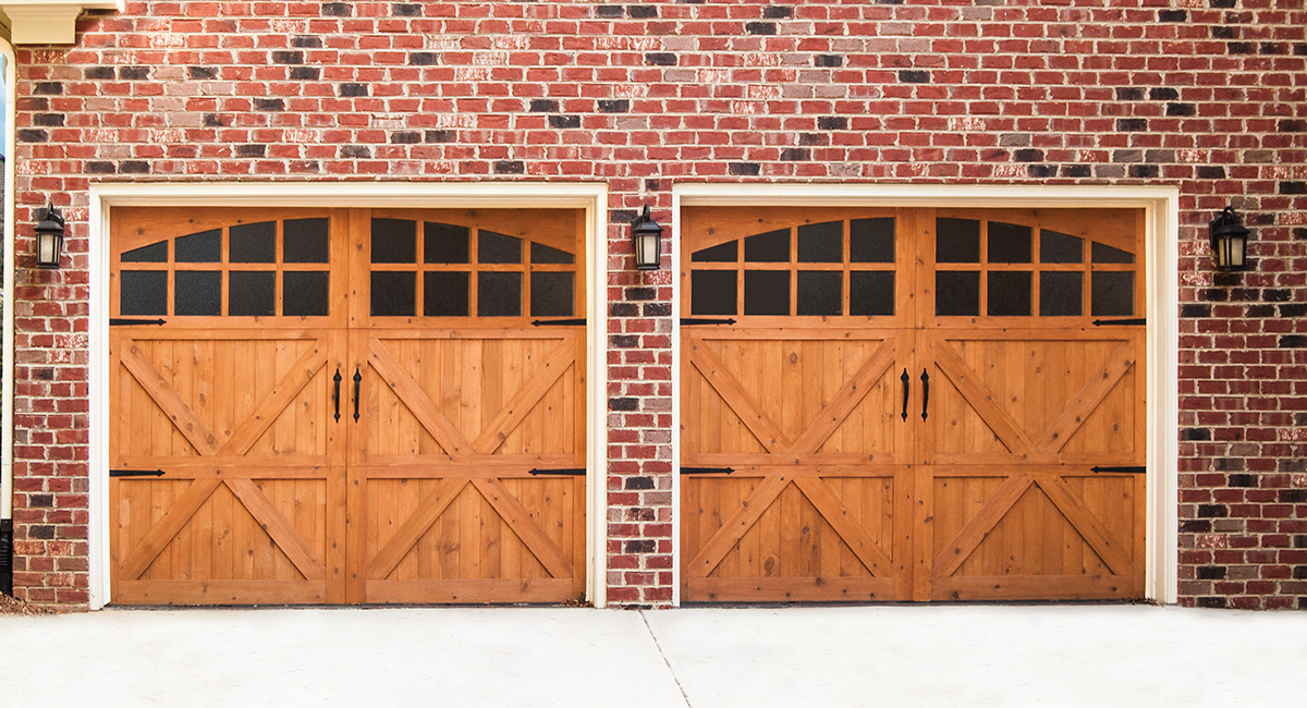 Carriage House Style Wood Doors