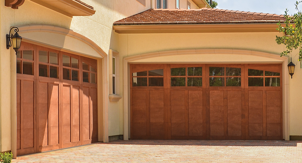 Carriage House Style Wood Doors