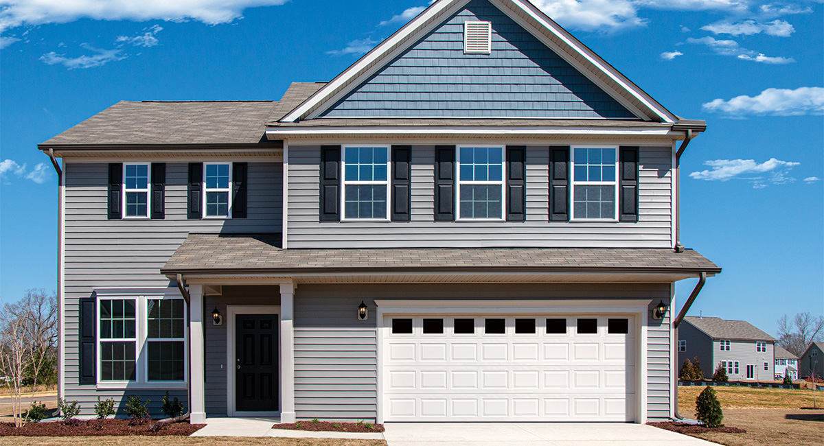 classic steel garage door