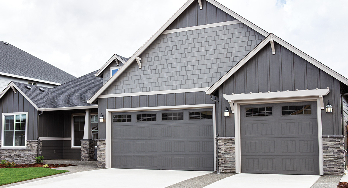 classic steel garage doors