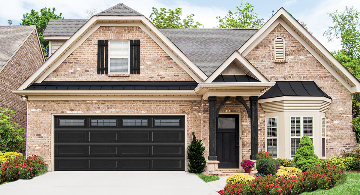 Long Panel | Black | Clear Long Windows | Stockton Long (8-Lite) Windows