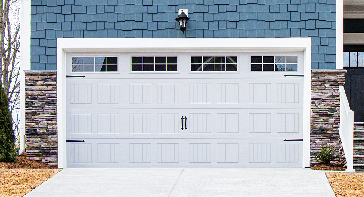 classic steel garage door
