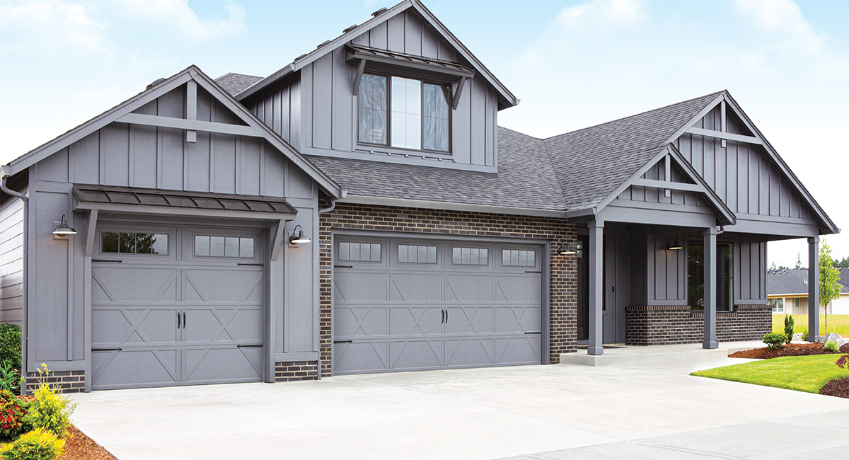 Carriage House Steel Garage Doors