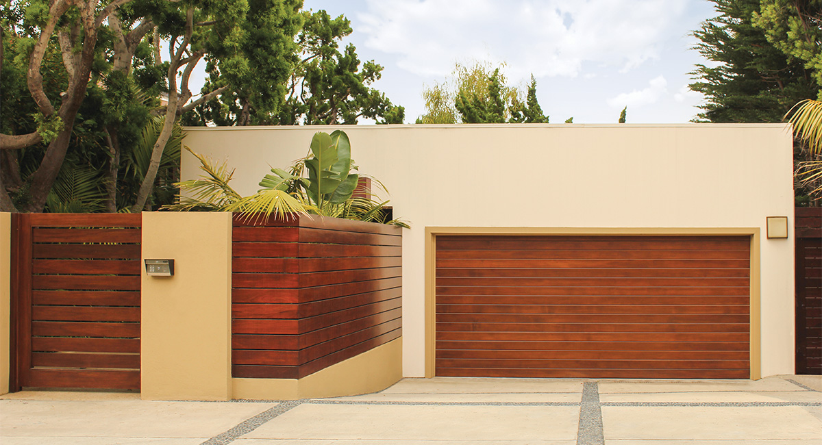 custom wood garage doors