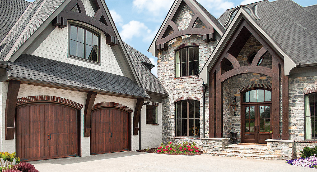 custom wood garage doors