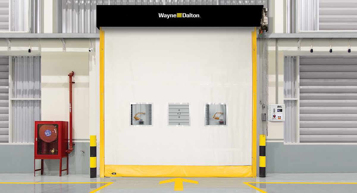 High Speed Fabric Door