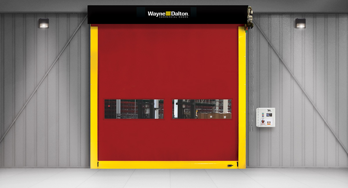 High Speed Interior Fabric Door