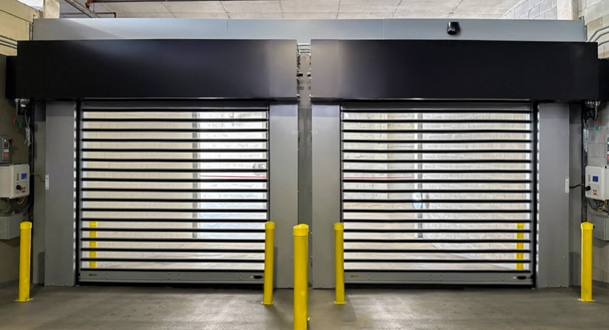 high speed metal door