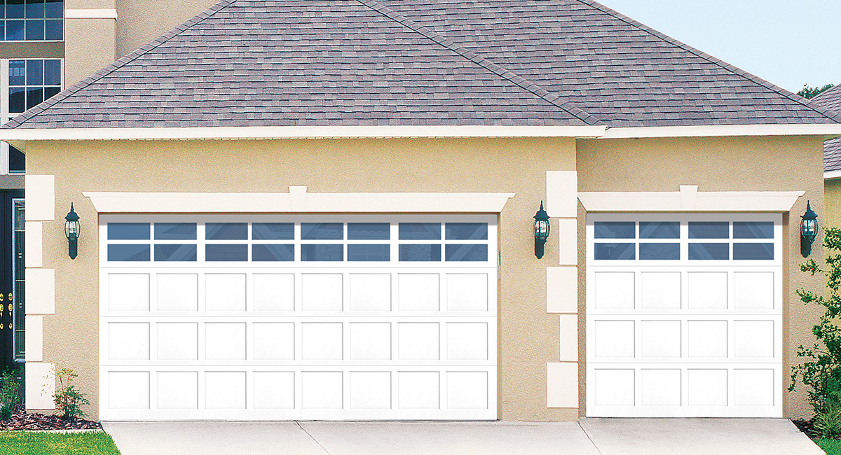 Colonial Style Wood Garage Doors