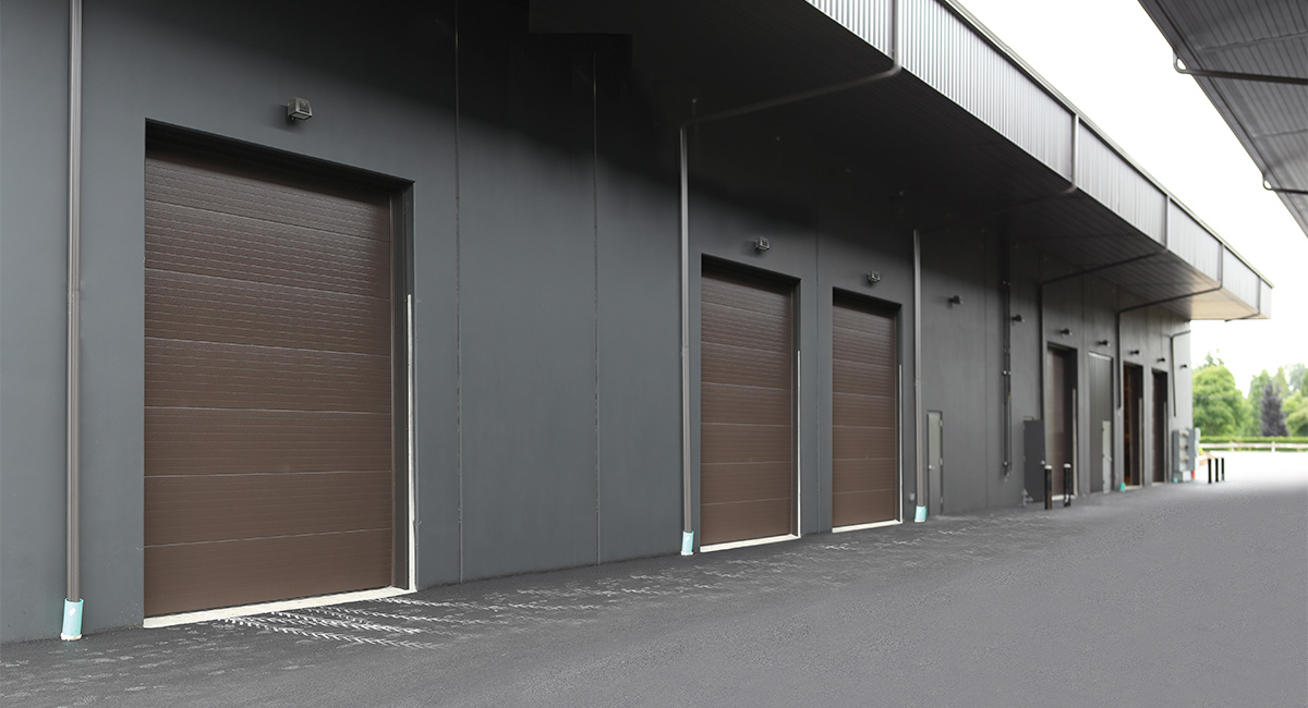 insulated sectional steel door