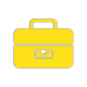 garage door maintenance toolbox icon