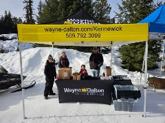 Wayne Dalton Sales & Service of Kennewick - Kids Ride Sponsorship tent