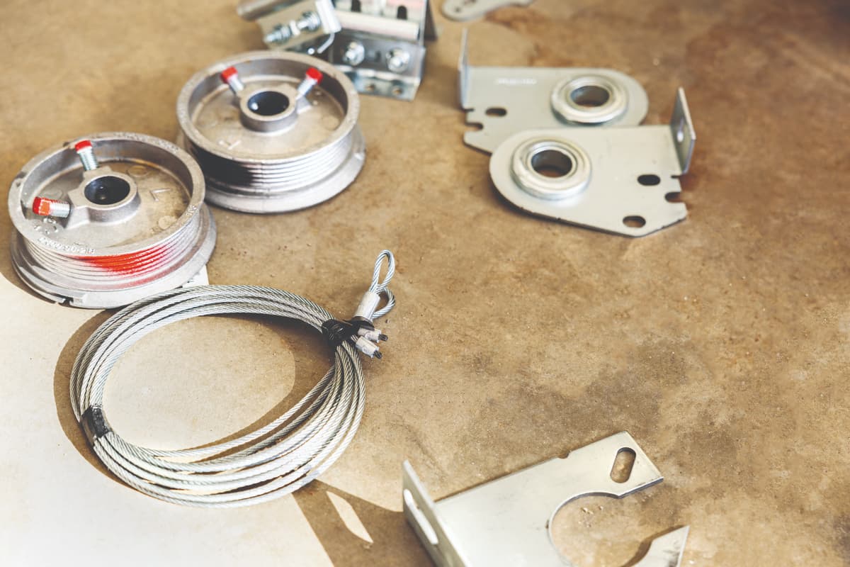 garage door cable drums and cable