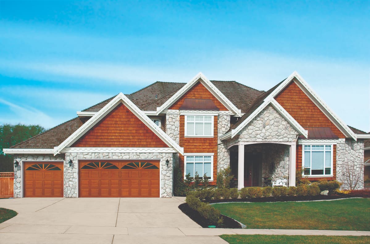 Wayne Dalton 300 series wood garage door