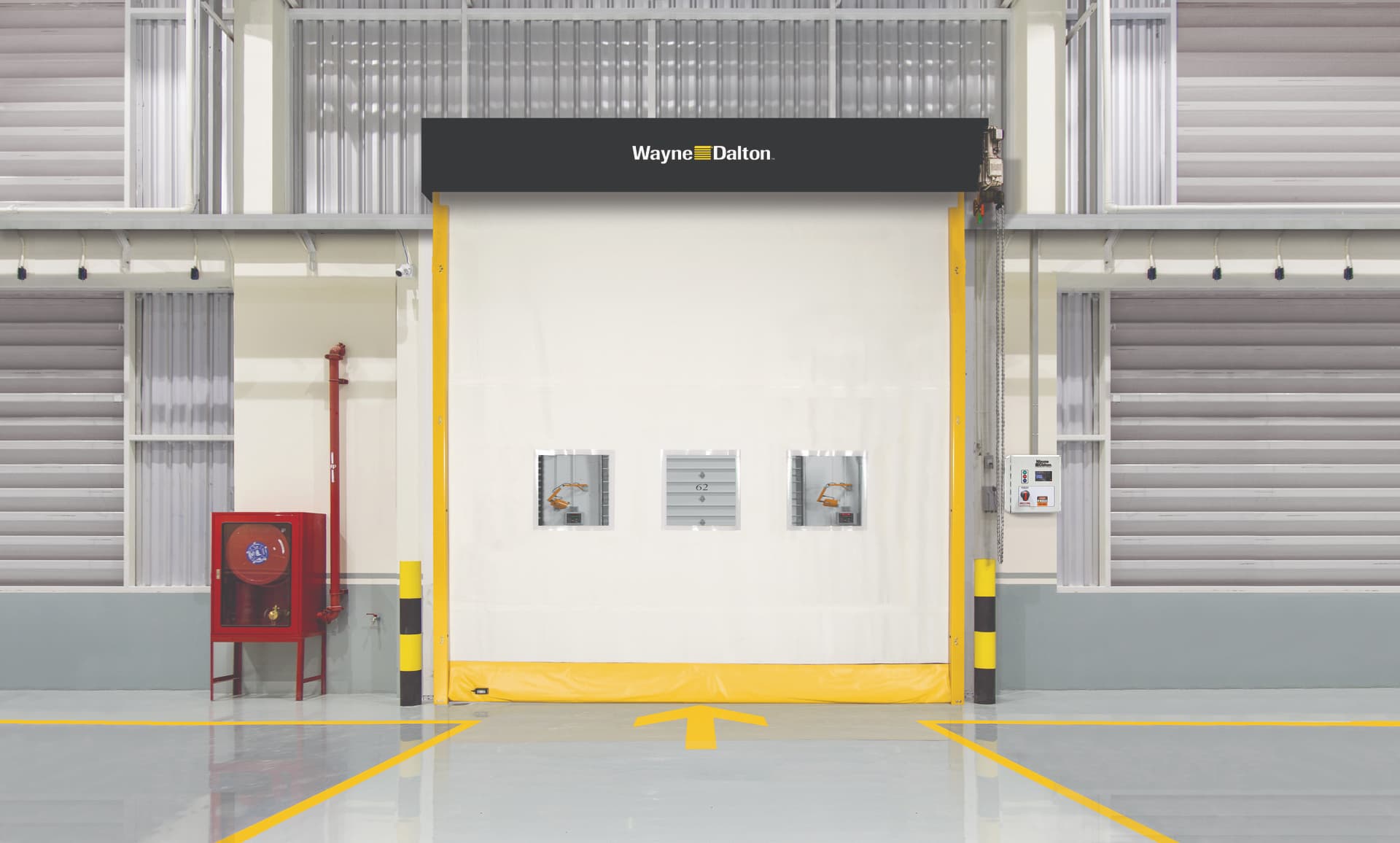 Wayne Dalton 880 ADV-X White high speed door