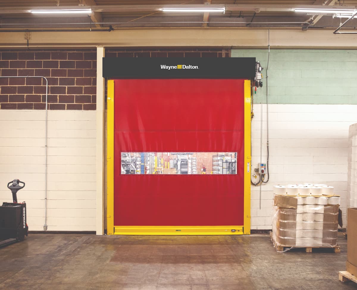 Wayne Dalton 881 ADV X Red Lites high performance door