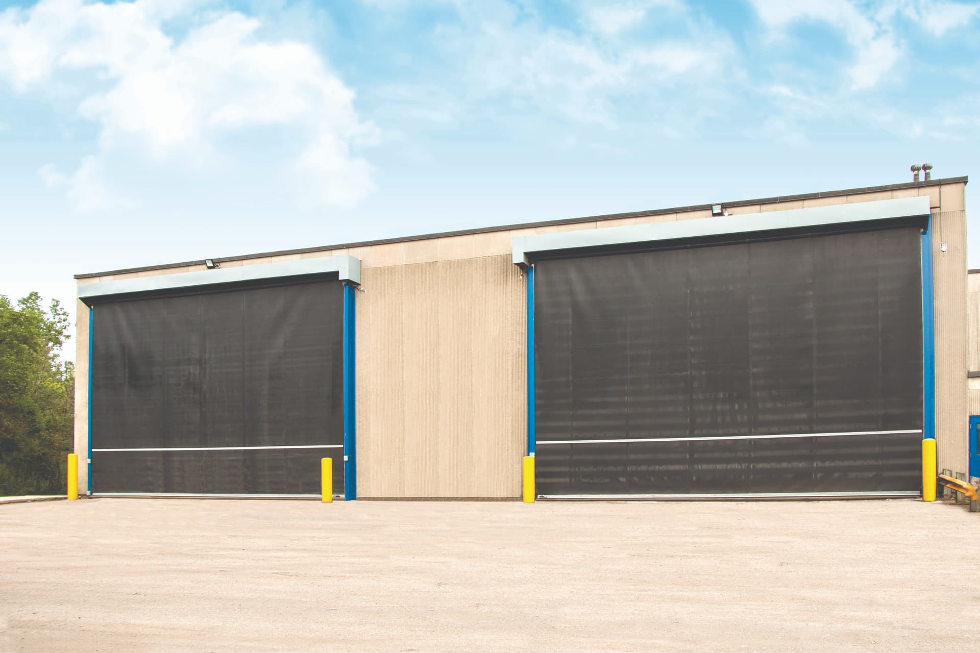 Wayne Dalton 885 ADV-X Black high performance doors