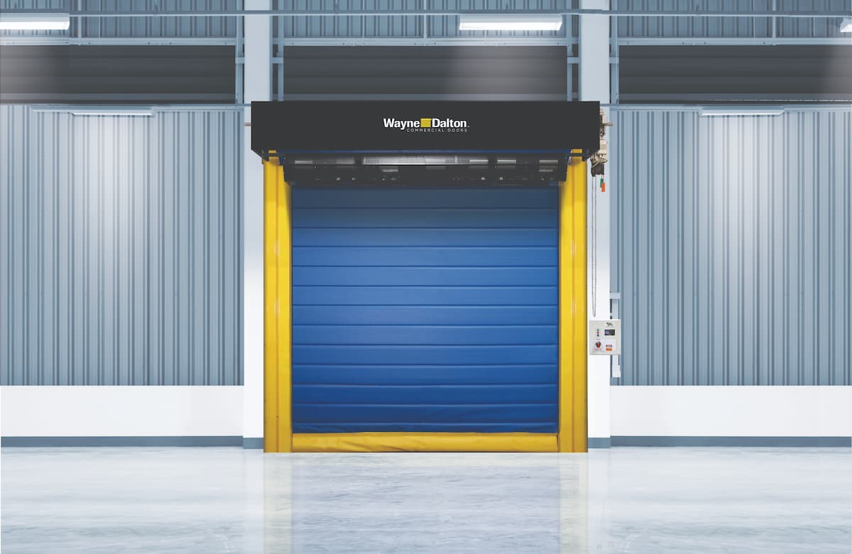 Wayne Dalton ADV X 887 Blue high performance door