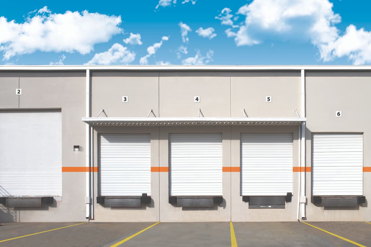 Wayne Dalton Commercial Sectional C-24 doors for warehouse