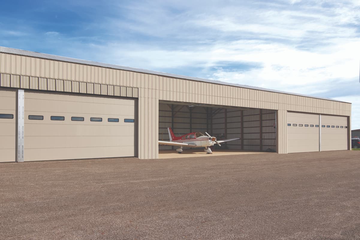 Wayne Dalton Commercial Sectional Steel ThermoMark 5150 doors for hangar