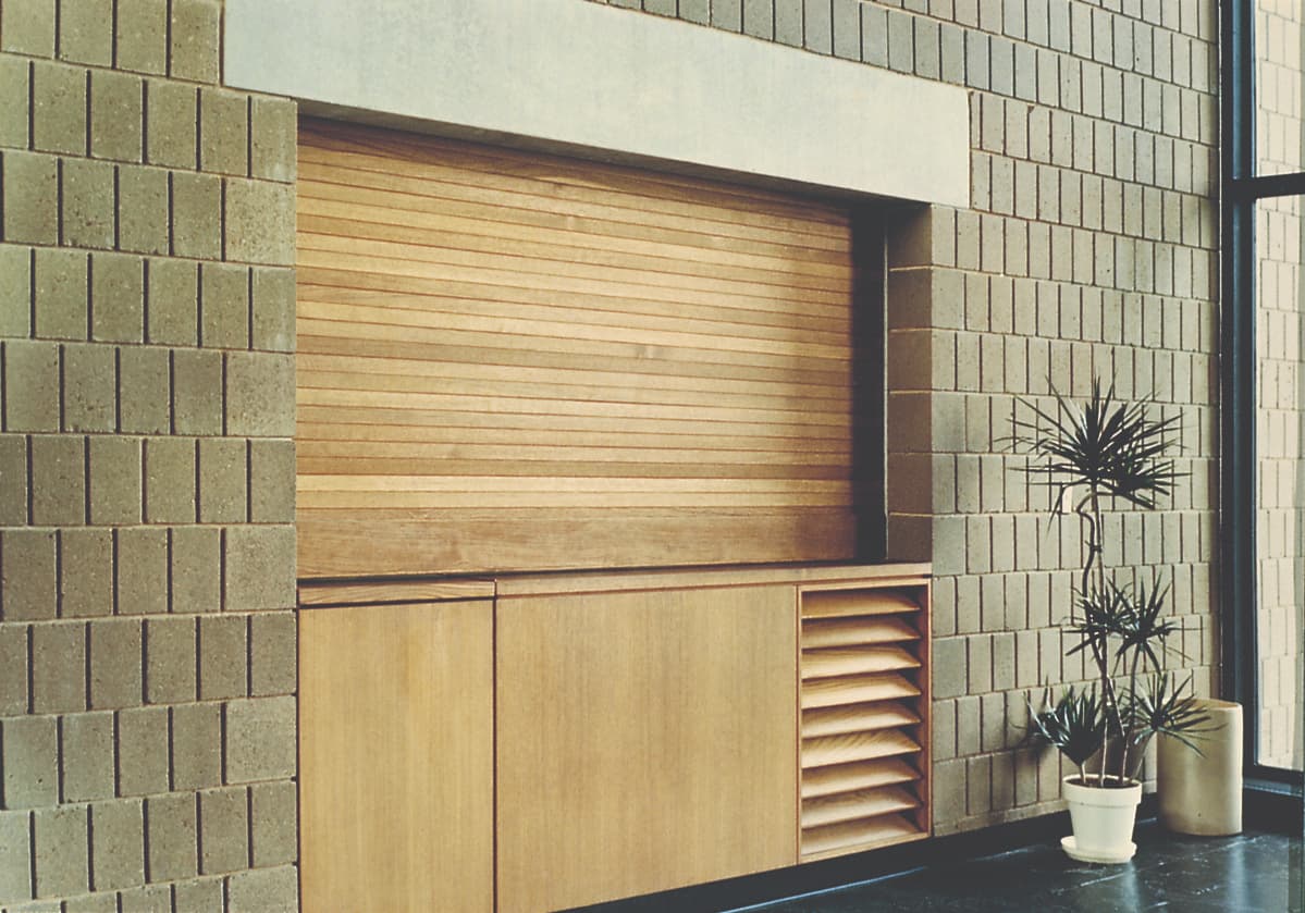 Wayne Dalton model 530 wood counter shutter