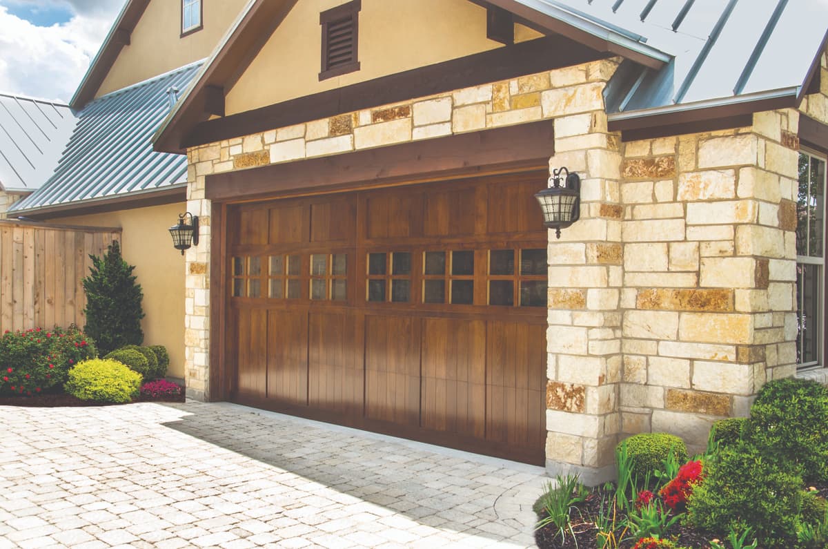 Wayne Dalton Model 7000 wood garage door Wayne Dalton Model 7000 wood garage door